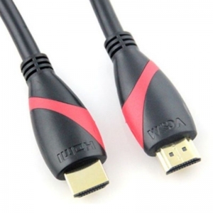 CABLE VCOM HDMI 19 MALE TO MALE 2.0V BLACK RED 10M
